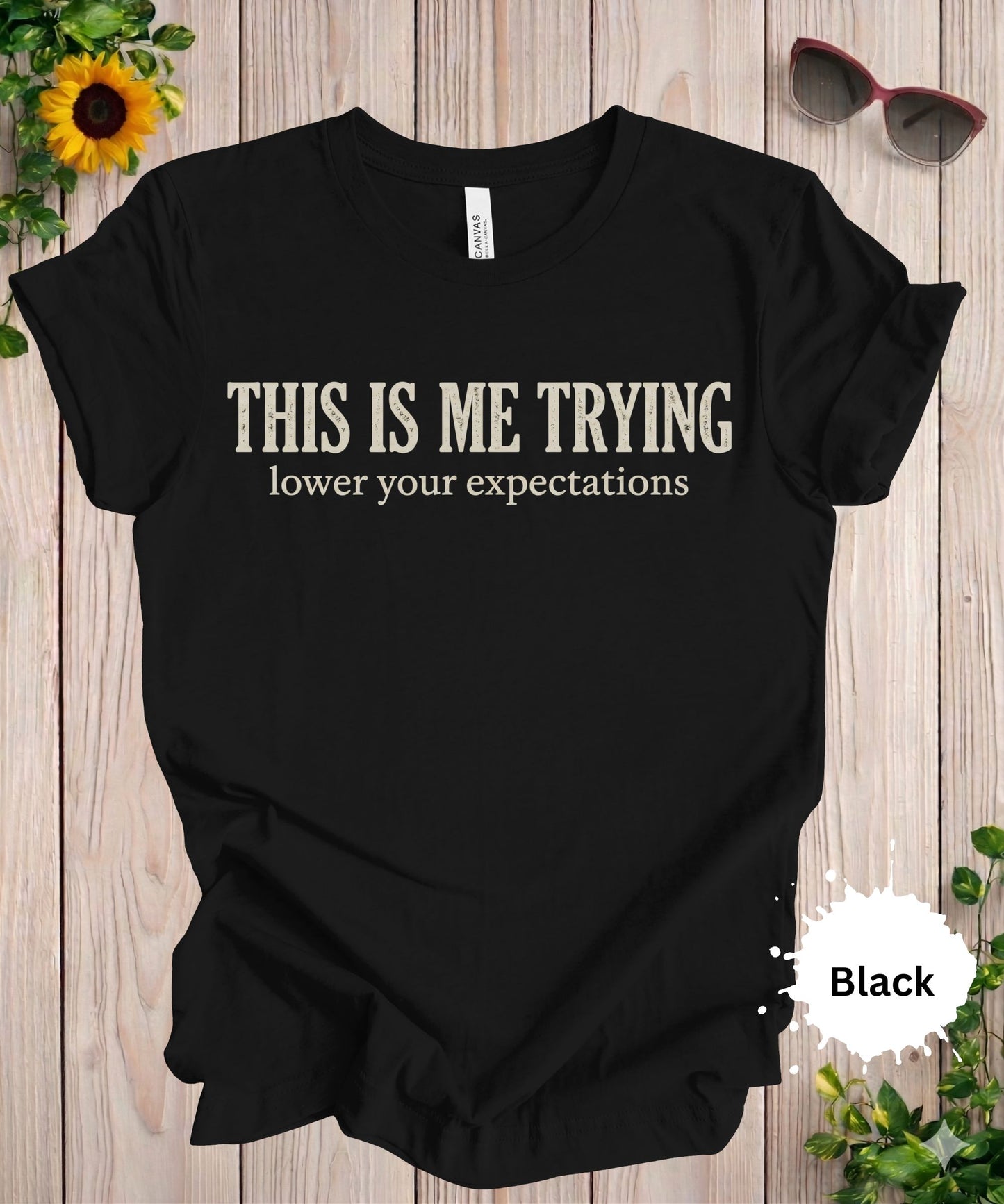 Lower Expectations Graphic T-Shirt