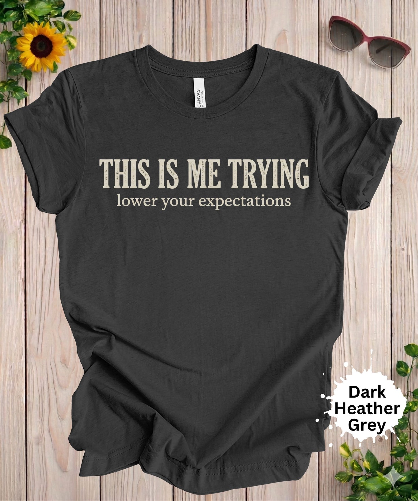 Lower Expectations Graphic T-Shirt