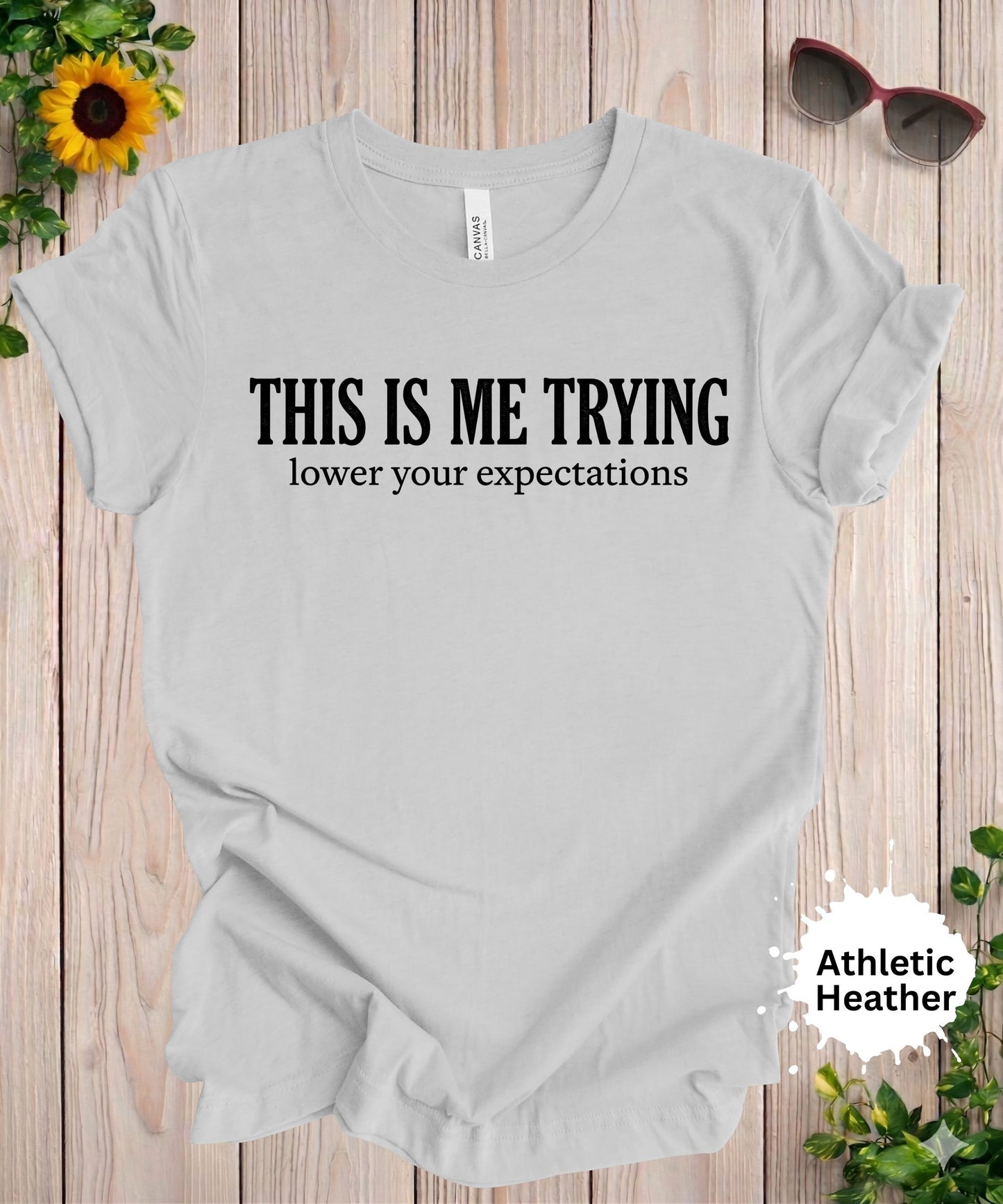 Lower Expectations Graphic T-Shirt