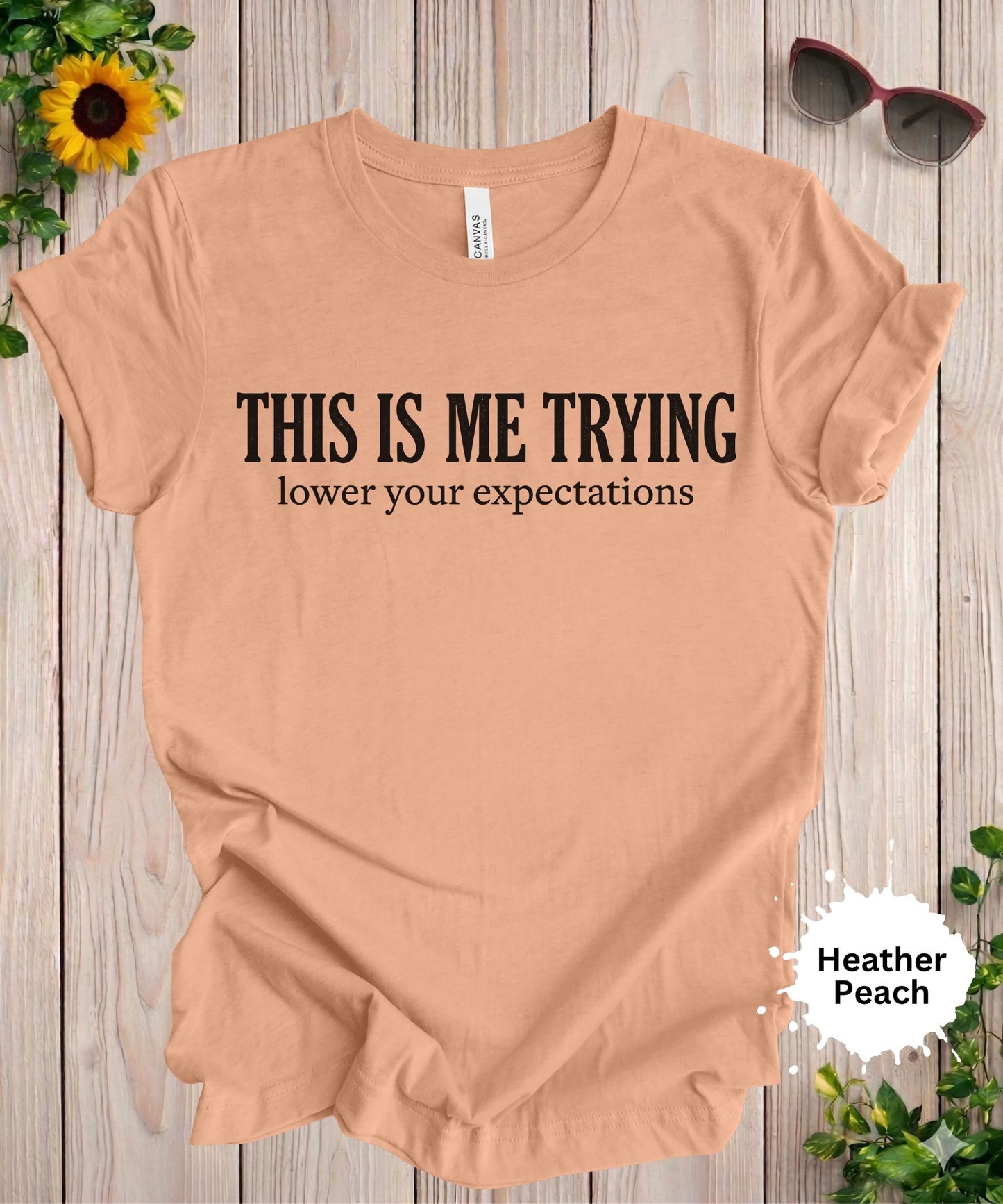 Lower Expectations Graphic T-Shirt
