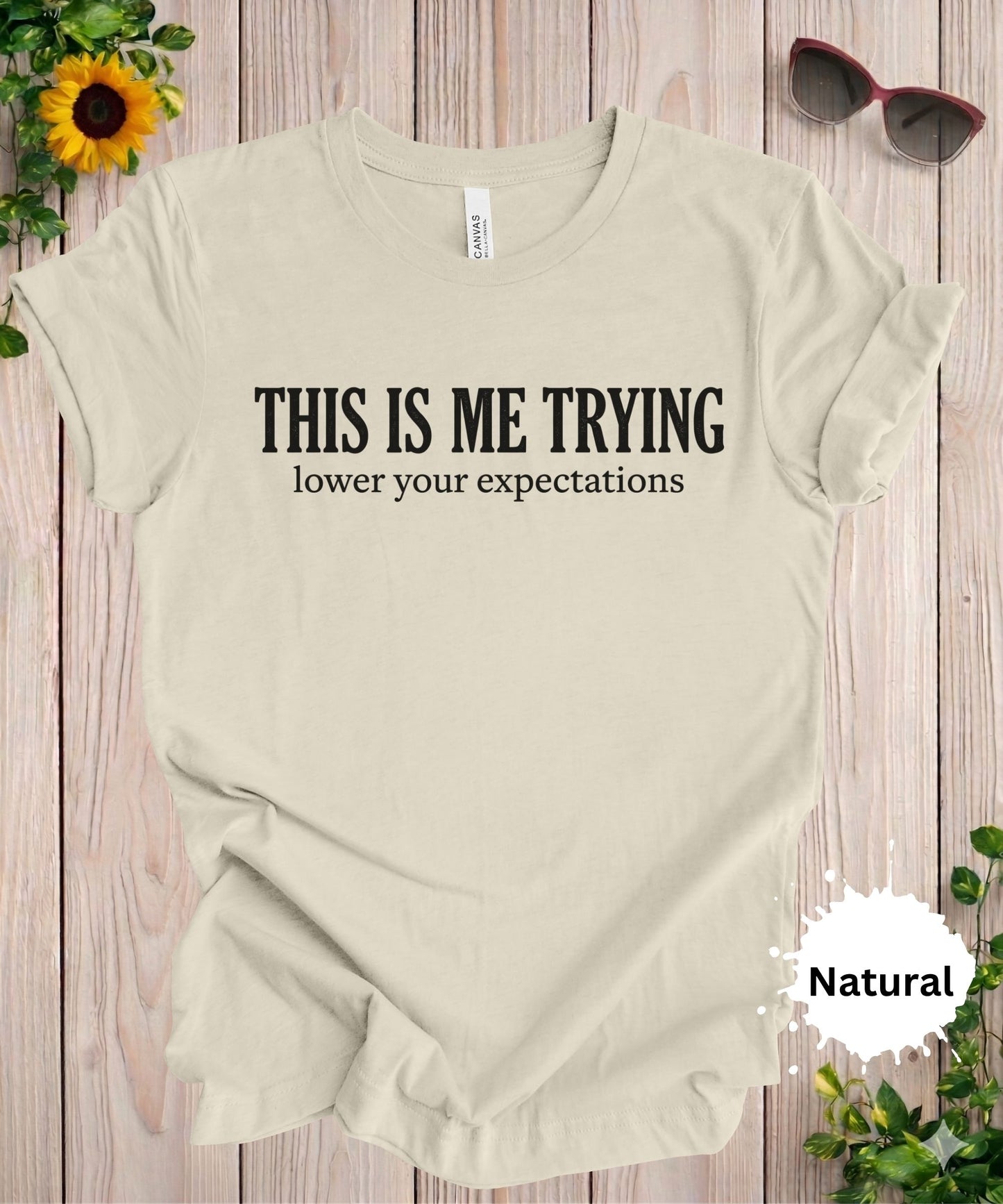 Lower Expectations Graphic T-Shirt