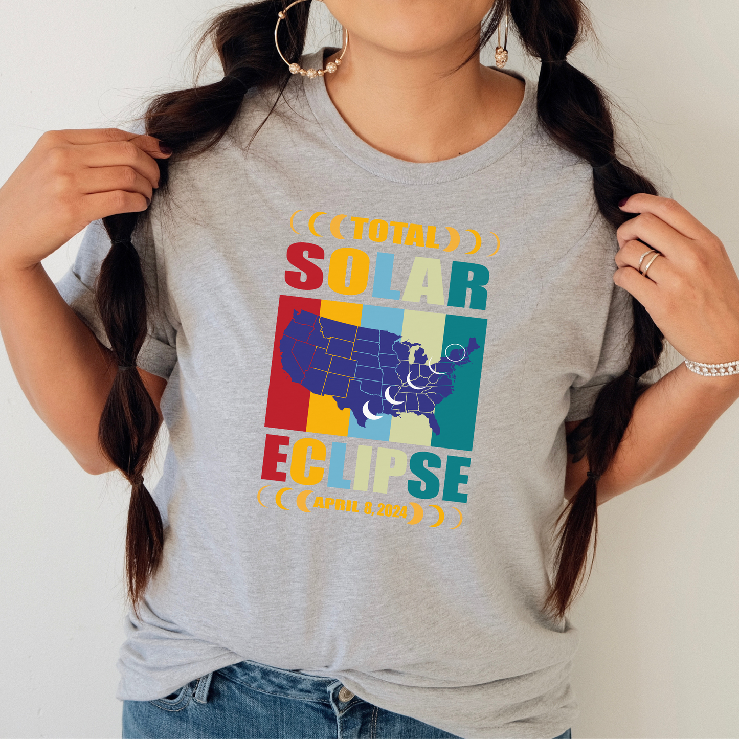 Total Solar Eclipse 2024 Tshirt