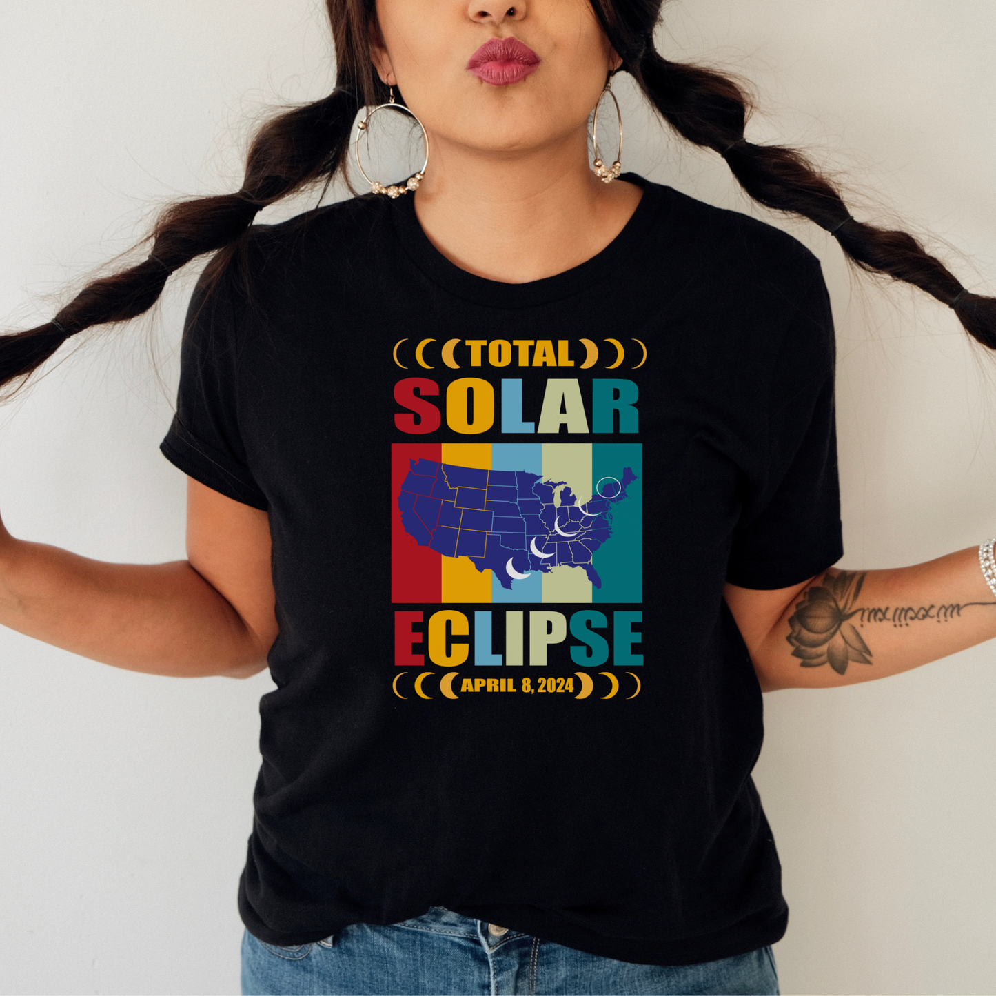 Total Solar Eclipse 2024 Tshirt