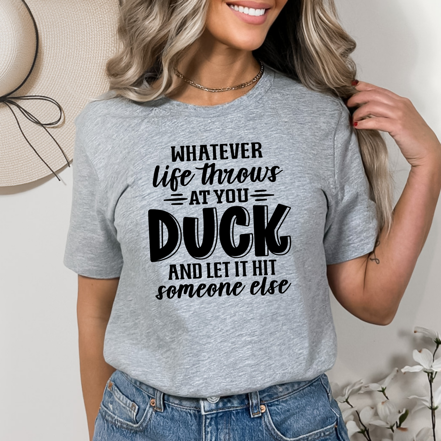 Sarcasm Shield: Duck and Let It Hit Someone Else' Shirt