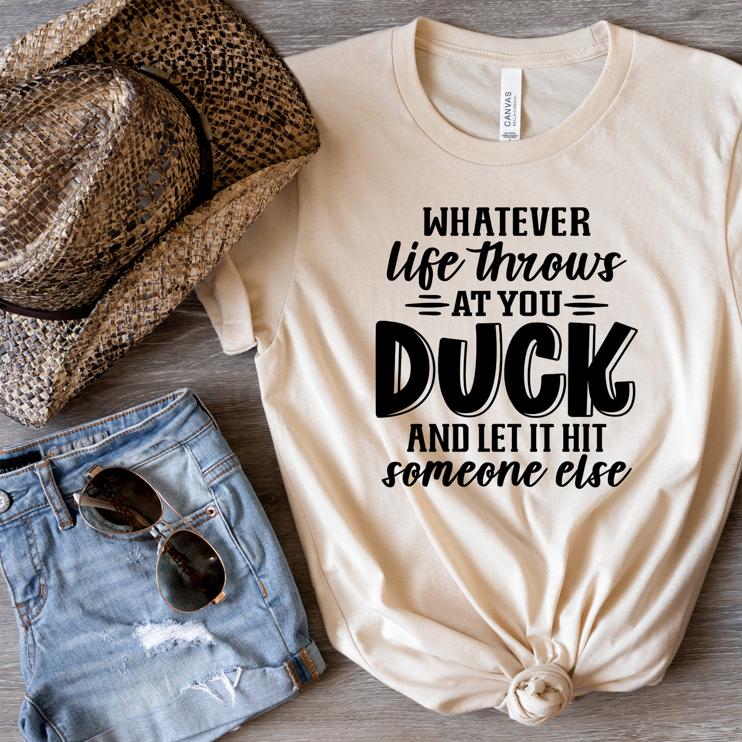 Sarcasm Shield: Duck and Let It Hit Someone Else' Shirt