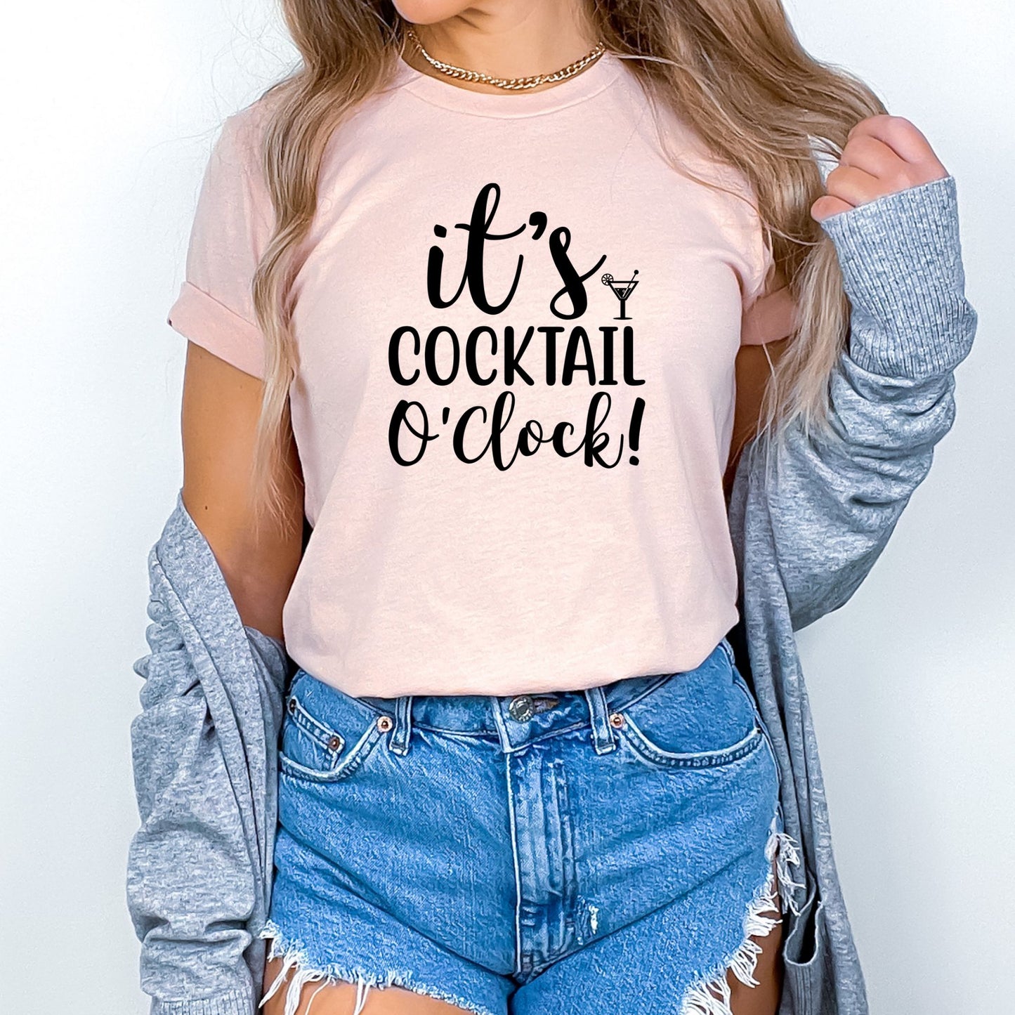 Time to Unwind: It's Cocktail O'Clock Tee