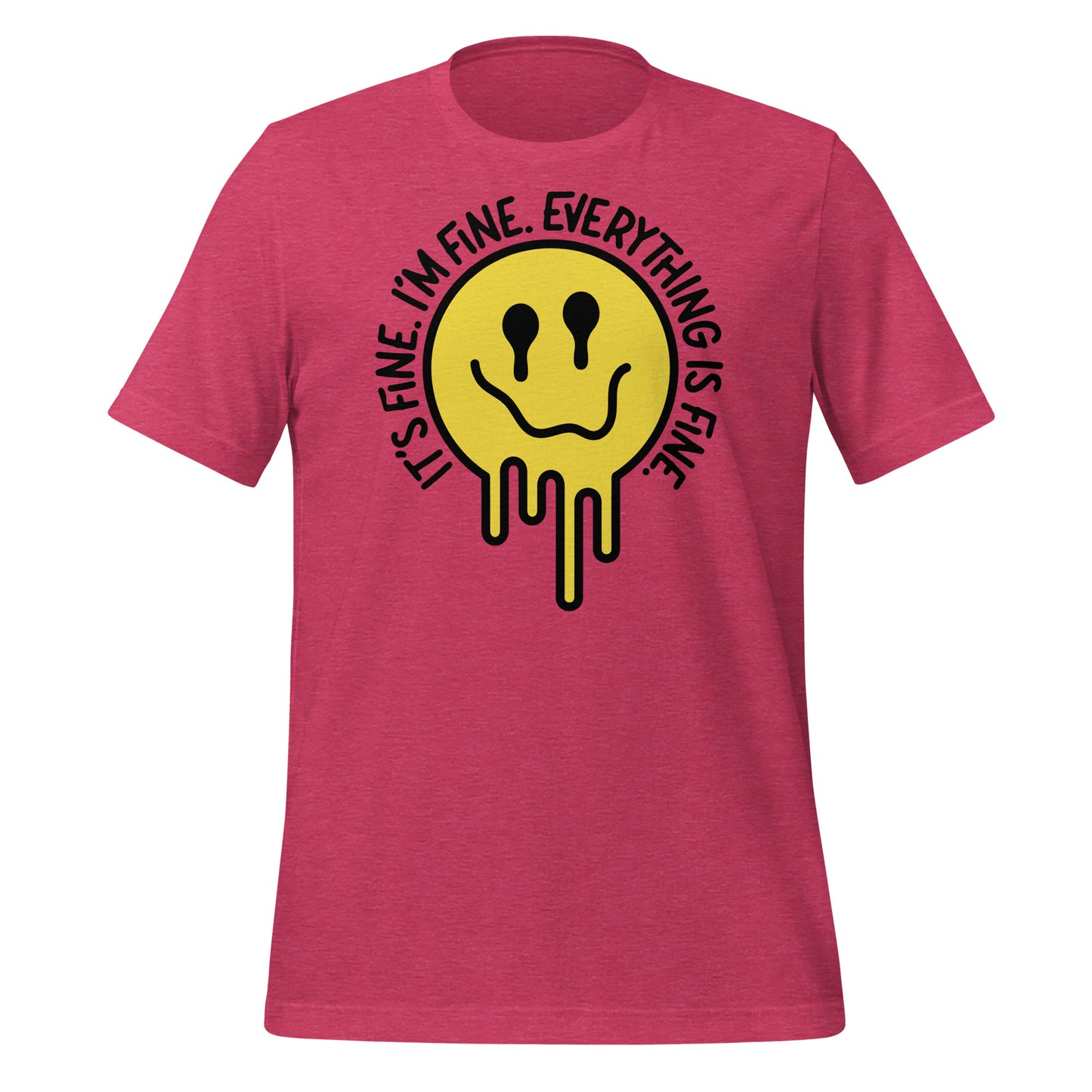 Casual Confidence: 'Melted Smiles' Graphic Tee