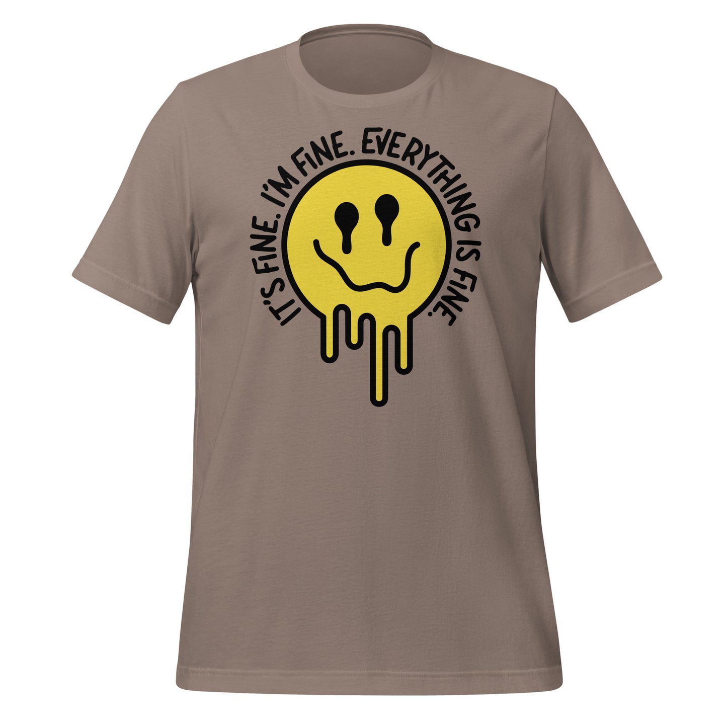 Casual Confidence: 'Melted Smiles' Graphic Tee