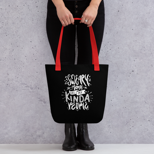 Sweary Moms Are My Kinda People Tote Bag