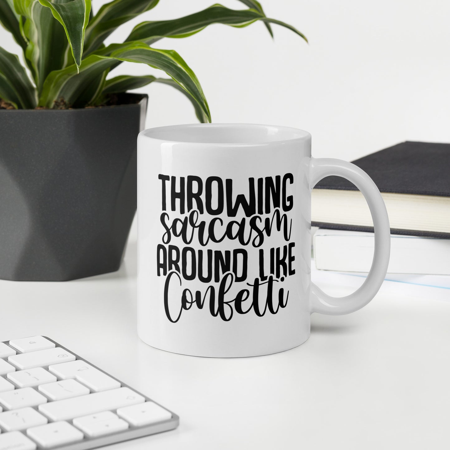 Sarcasm and Confetti Coffee Mug