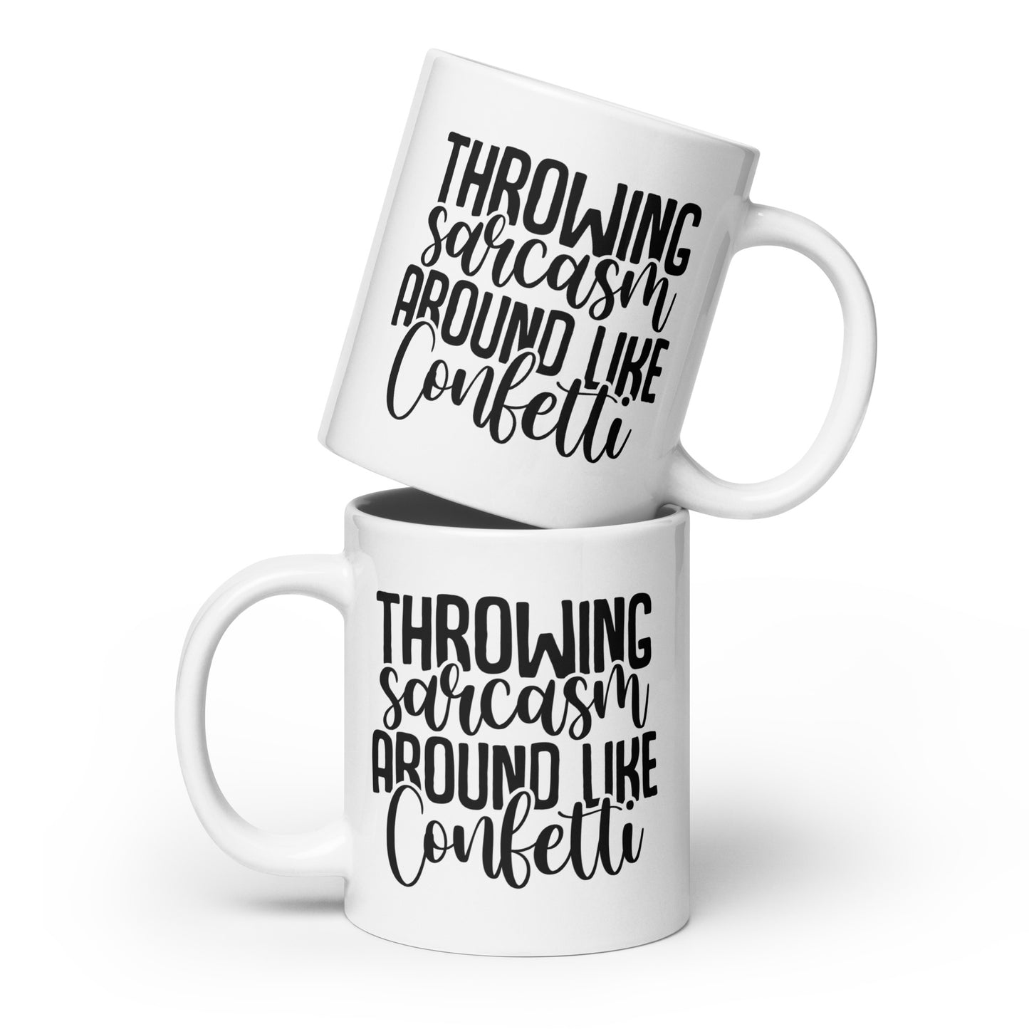 Sarcasm and Confetti Coffee Mug