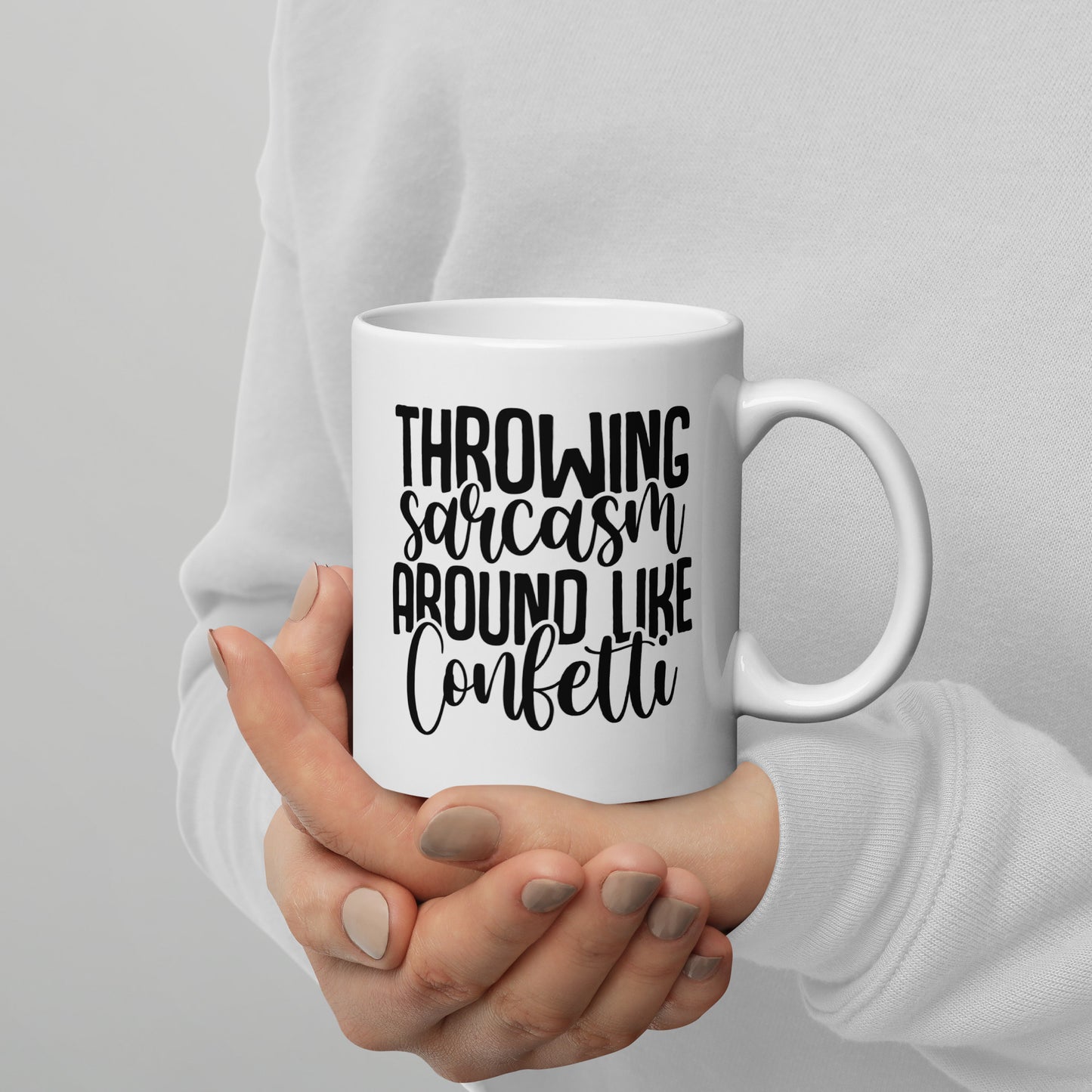 Sarcasm and Confetti Coffee Mug