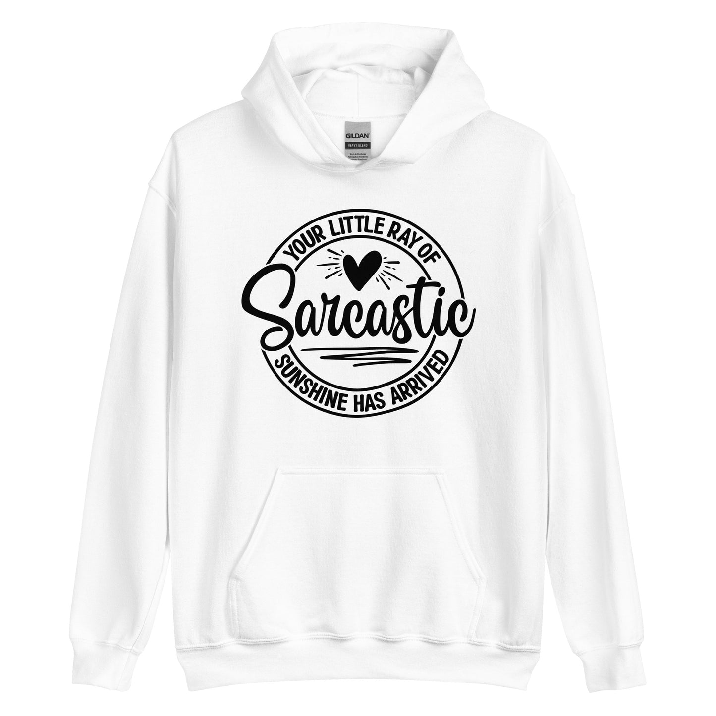 Your Little Ray of Sarcastic Sunshine Has Arrived Pullover Hoodie
