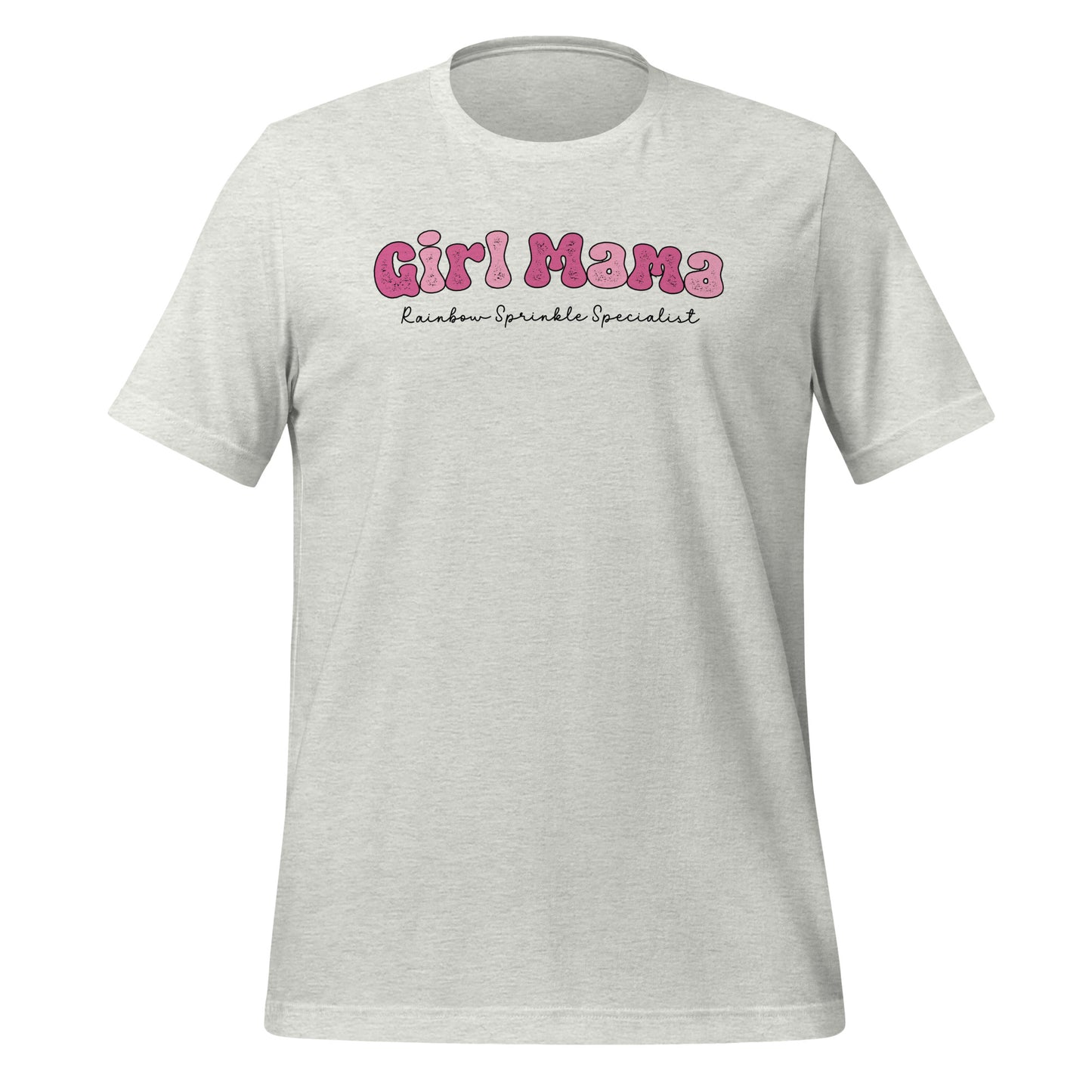 Girl Mama, Rainbow Sprinkle Specialist Crewneck Tshirt