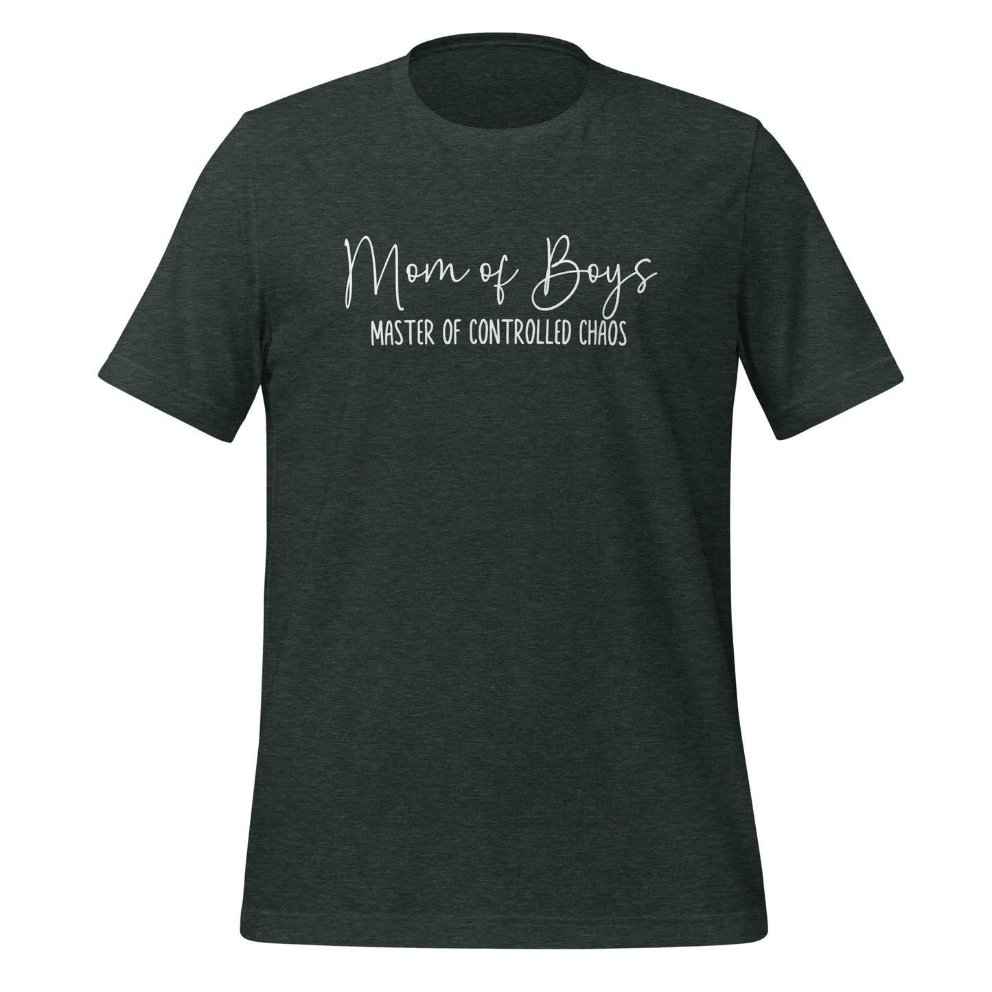 Mom of Boys, Master of Controlled Chaos Crewneck TShirt