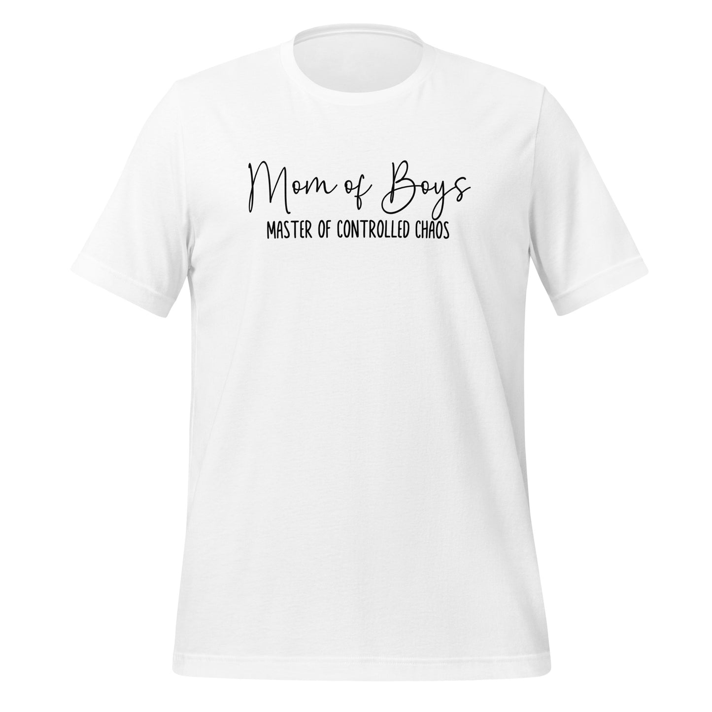 Mom of Boys, Master of Controlled Chaos Crewneck TShirt