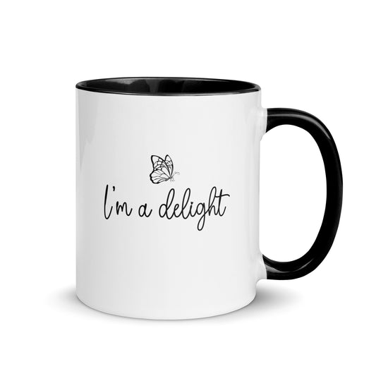 Im a Delight Script Coffee Mug