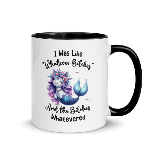 Whatever Bitches Unicorn Mug