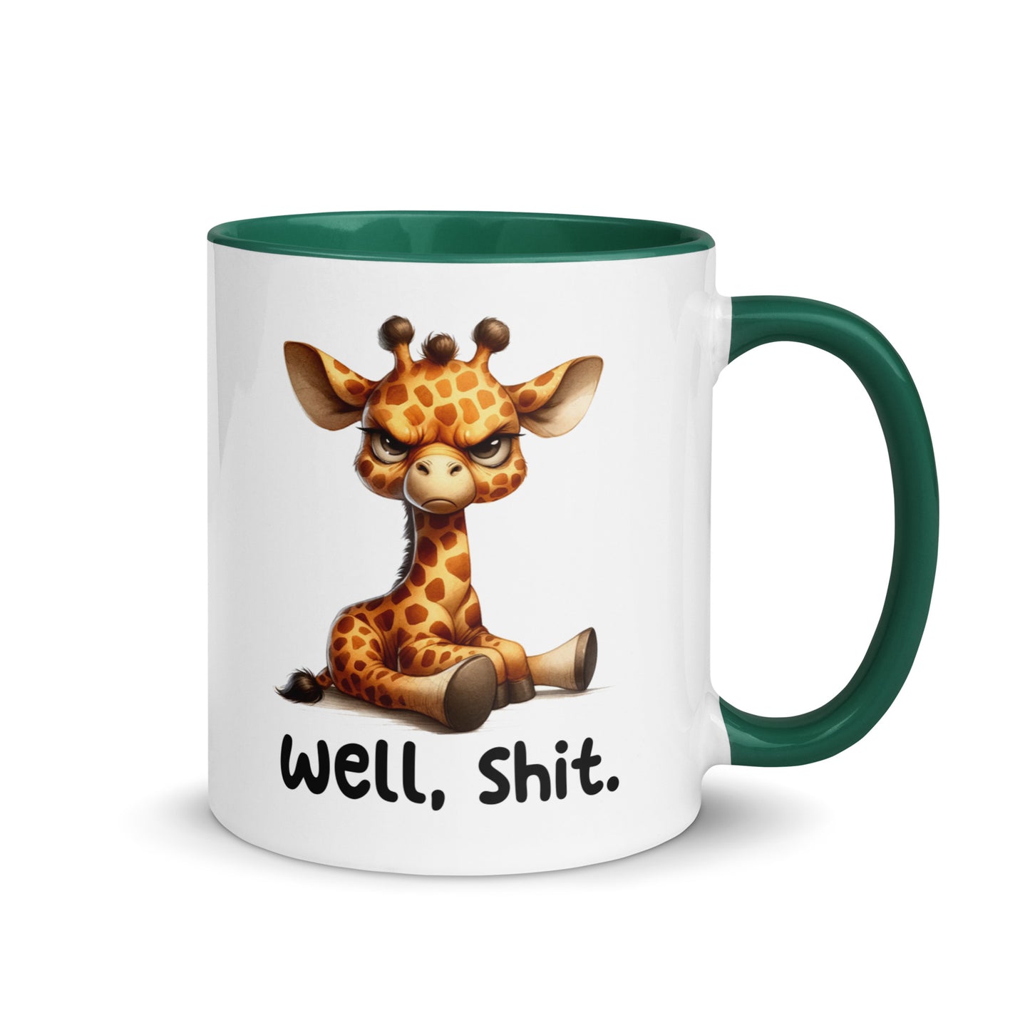 Well Shit Giraffe Mug
