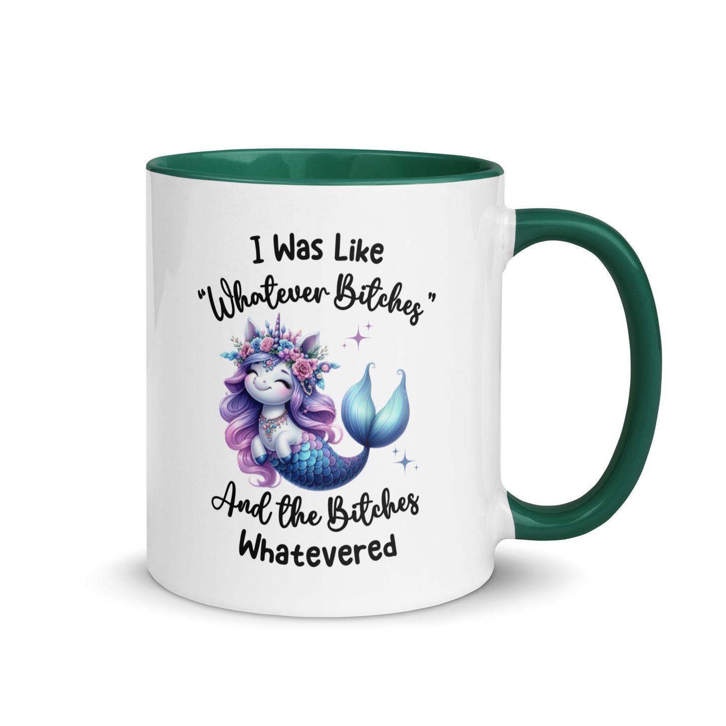 Whatever Bitches, Unicorn Coffee Mug