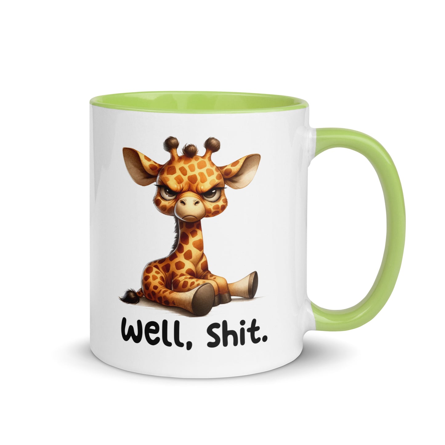 Well Shit Giraffe Mug