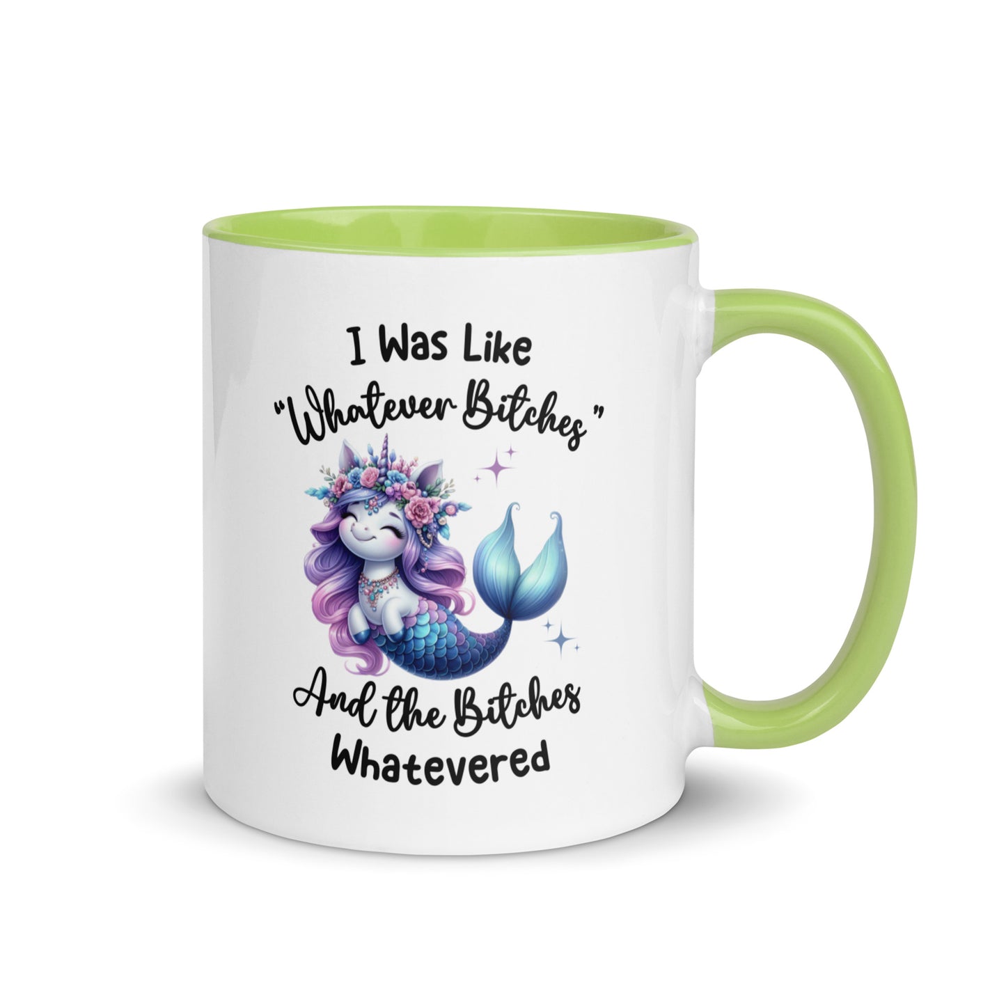 Whatever Bitches, Unicorn Coffee Mug