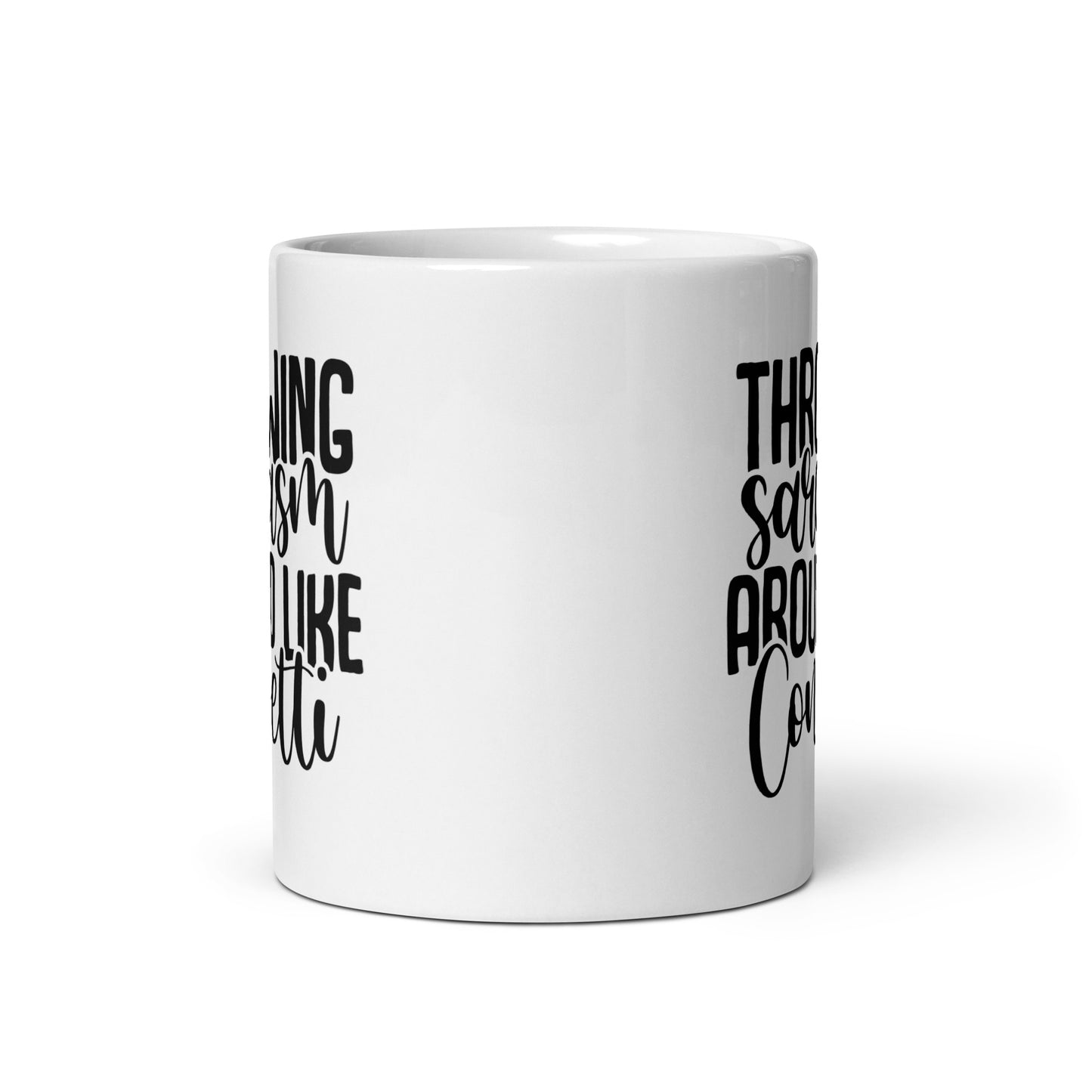 Sarcasm and Confetti Coffee Mug