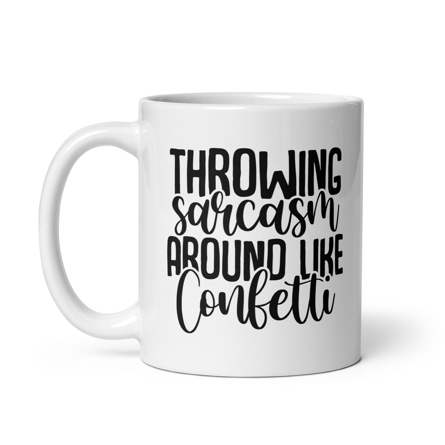 Sarcasm and Confetti Coffee Mug