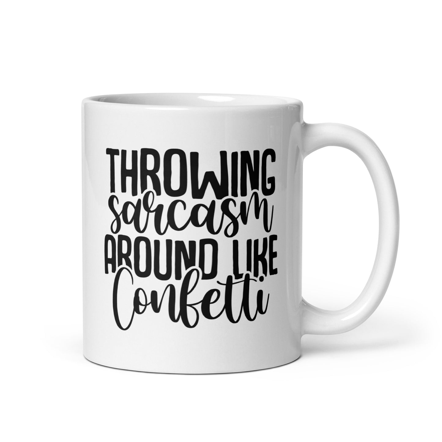 Sarcasm and Confetti Coffee Mug