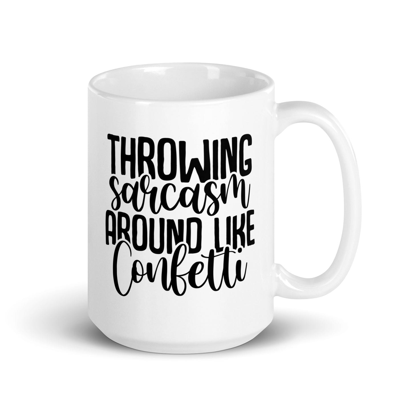 Sarcasm and Confetti Coffee Mug