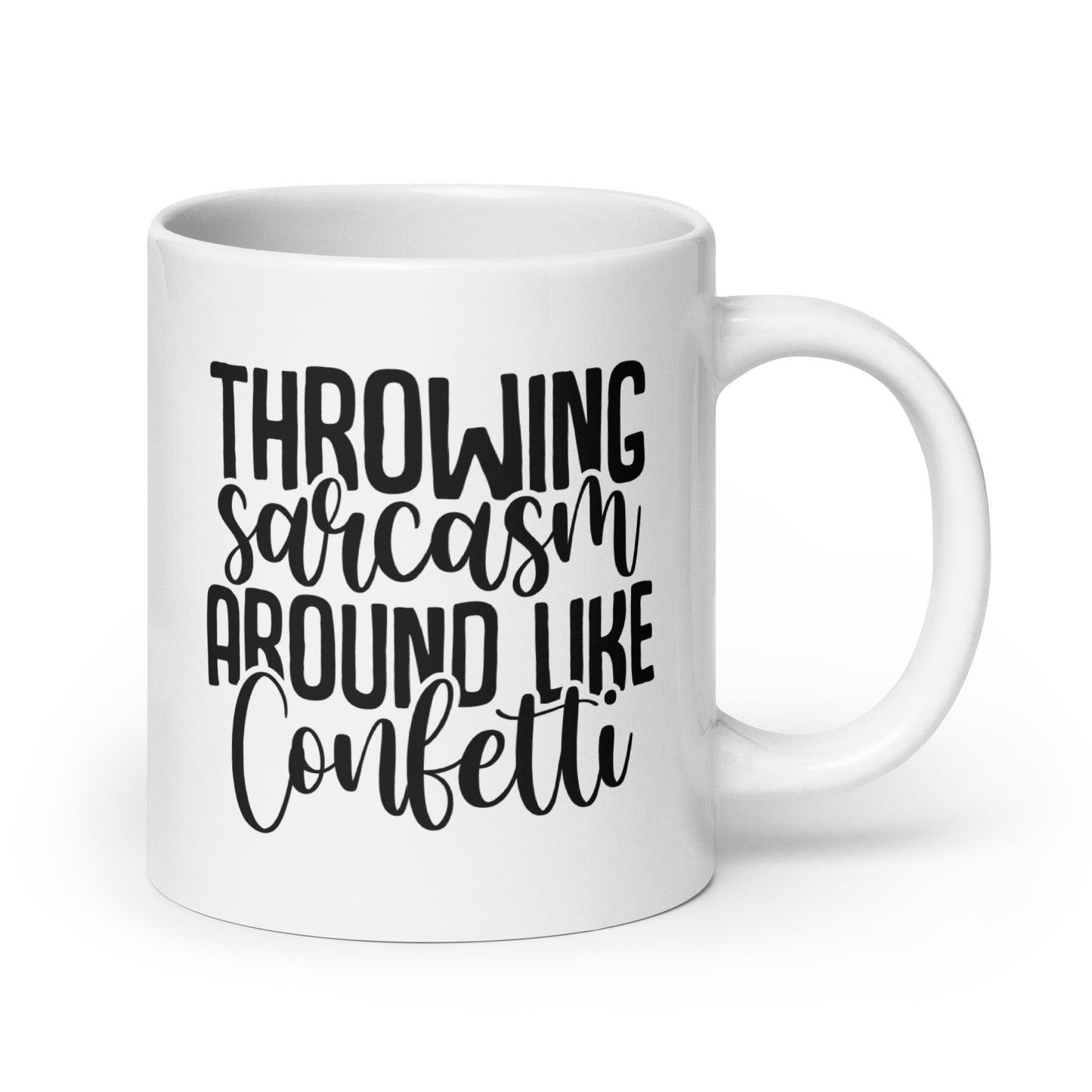 Sarcasm and Confetti Coffee Mug